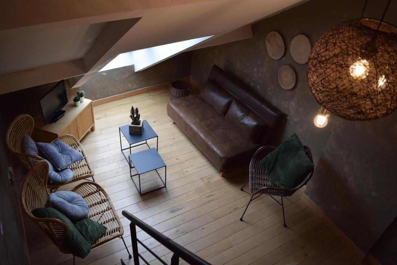 Le Patio Belle Maison En Plein Centre Ville, Avec Grande Terrasse Au Calme Bastogne Eksteriør bilde